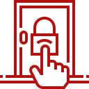 Door access control icon