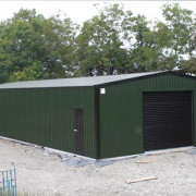 Green steel building