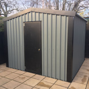 Small steel building
